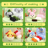 Rabbit Koala Penguin Chick Crochet Kit - lokunn.com