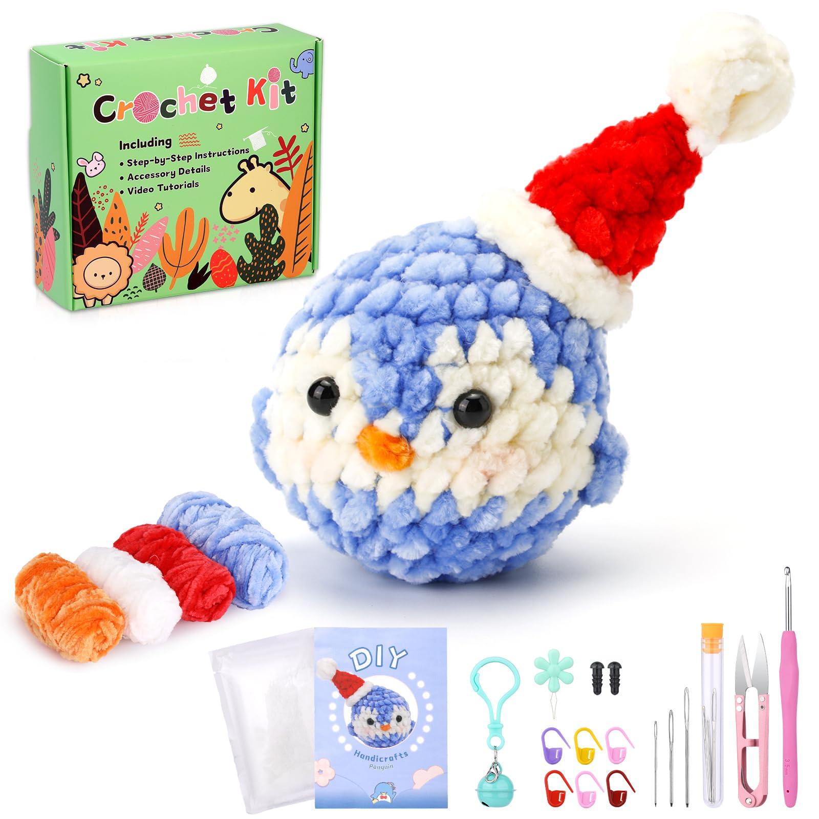 Rabbit Koala Penguin Chick Crochet Kit - lokunn.com