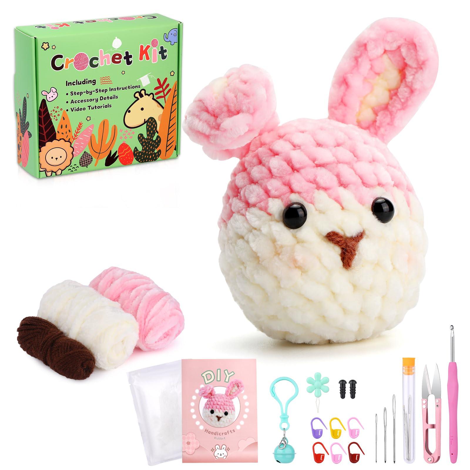 Rabbit Koala Penguin Chick Crochet Kit - lokunn.com