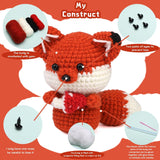 Red Fox Crochet Kit - lokunn.com