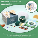 Green Owl Crochet Kit - lokunn.com