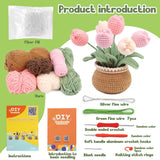 Tulips Crochet Kit - lokunn.com