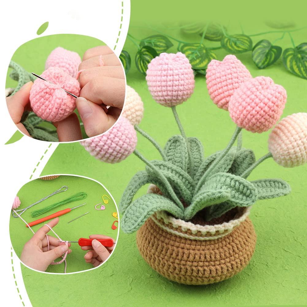 Tulips Crochet Kit - lokunn.com