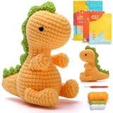 Cute Dinosaur Crochet Kit - lokunn.com