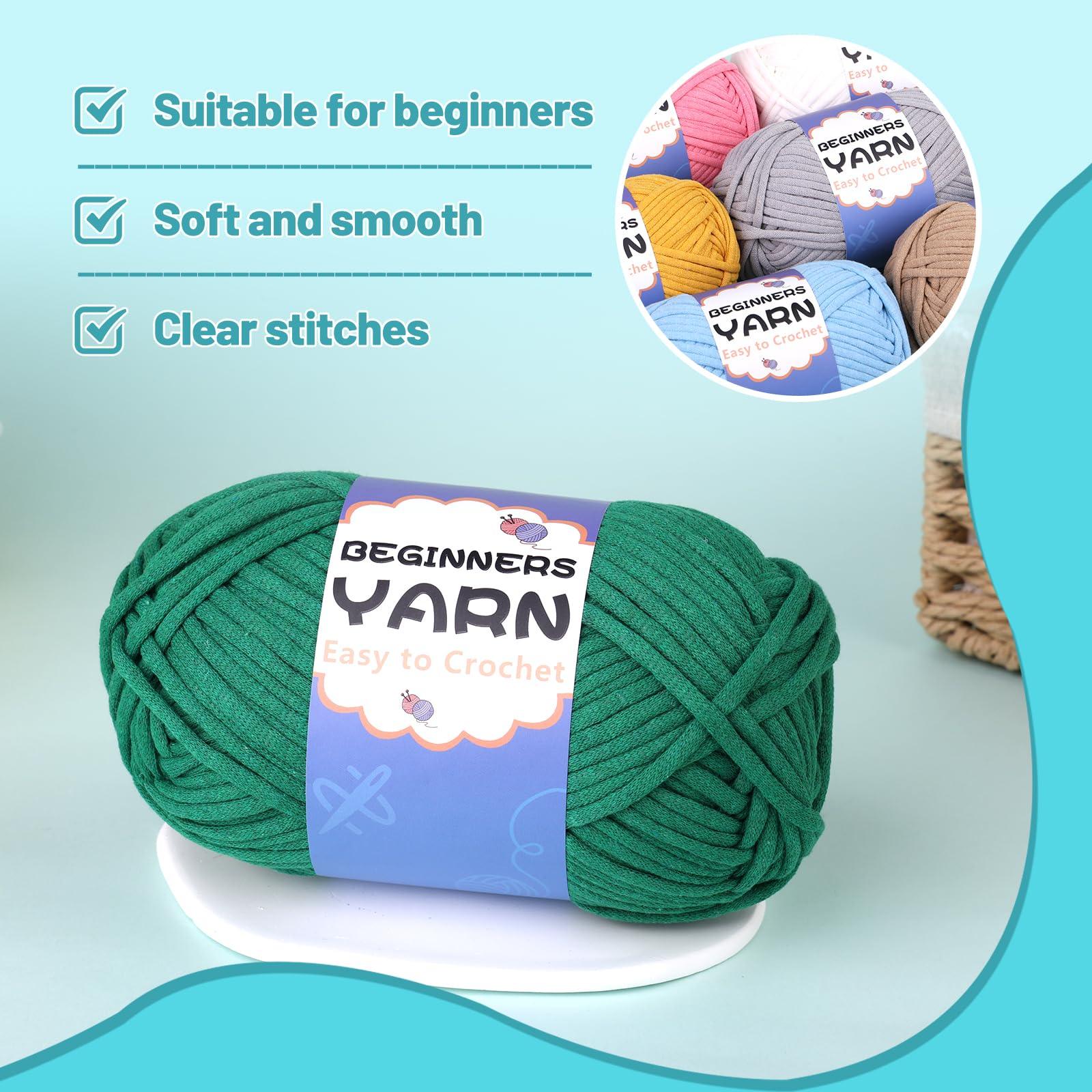 200g Cotton Easy Beginners Crochet Yarn - lokunn.com