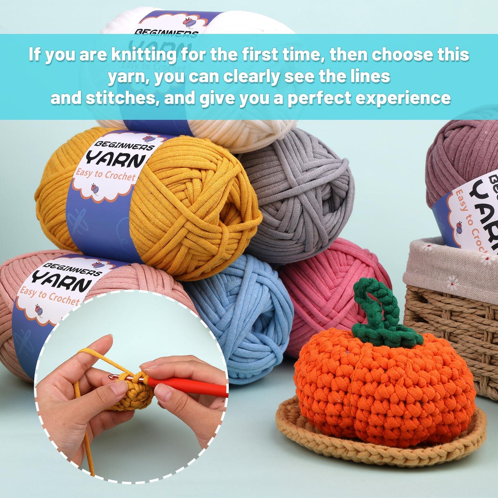 200g Cotton Easy Beginners Crochet Yarn - lokunn.com