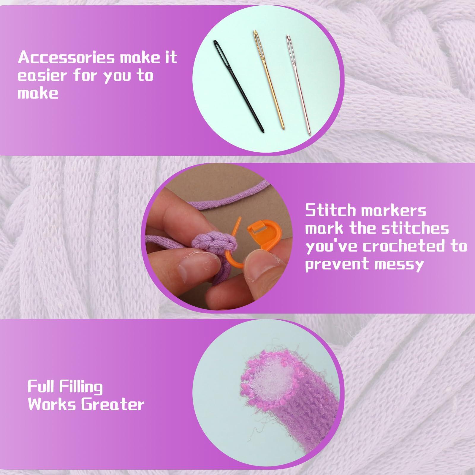 200g Cotton Easy Beginners Crochet Yarn - lokunn.com