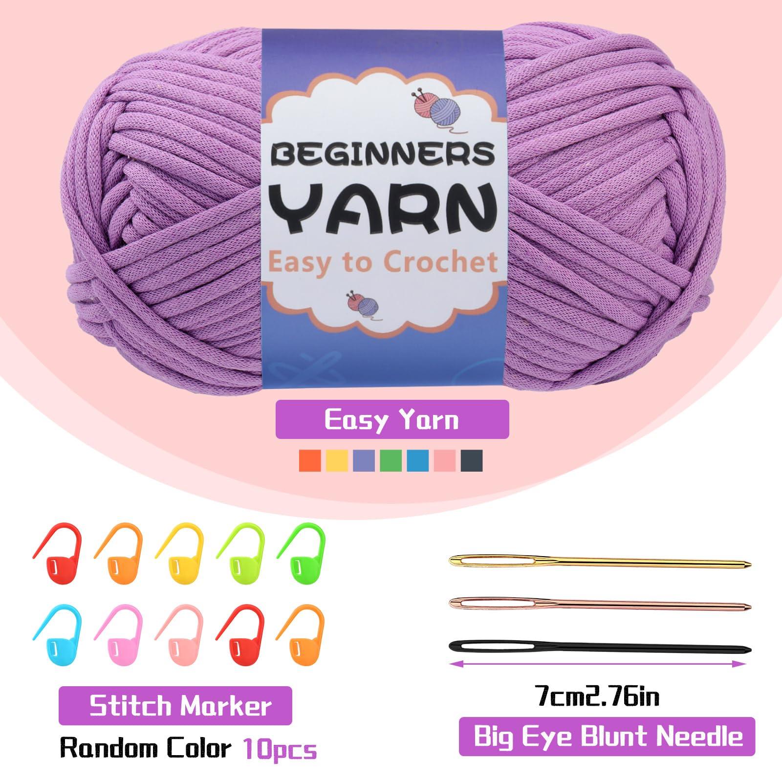 200g Cotton Easy Beginners Crochet Yarn - lokunn.com