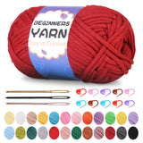 200g Cotton Easy Beginners Crochet Yarn - lokunn.com