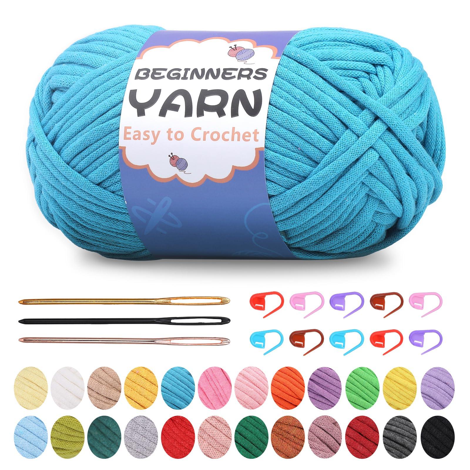 200g Cotton Easy Beginners Crochet Yarn - lokunn.com