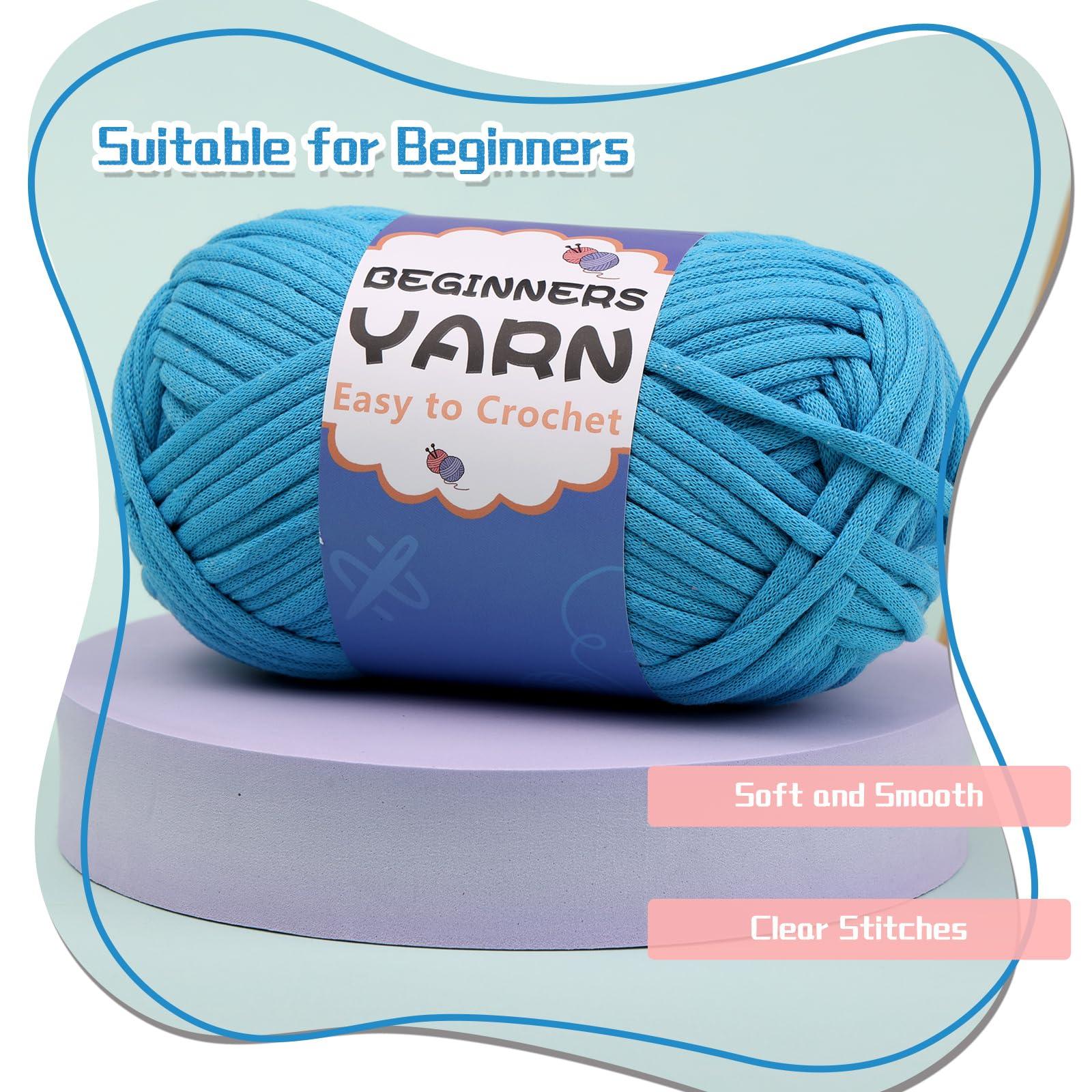 200g Cotton Easy Beginners Crochet Yarn - lokunn.com