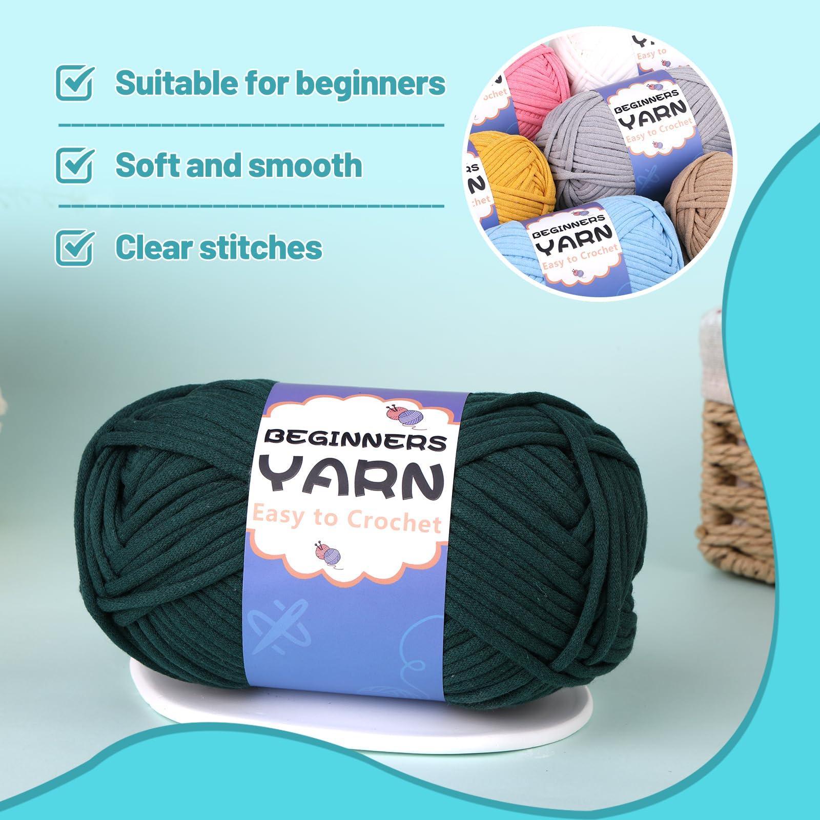 200g Cotton Easy Beginners Crochet Yarn - lokunn.com