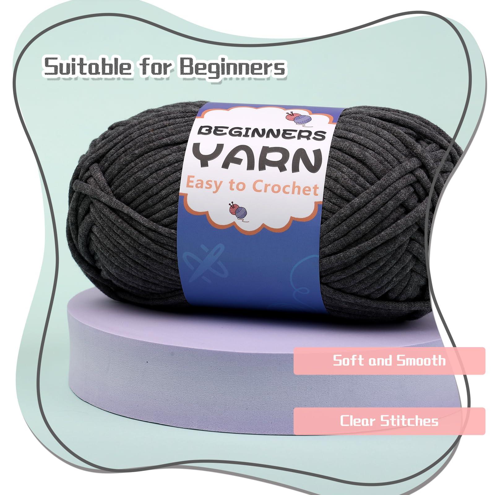 200g Cotton Easy Beginners Crochet Yarn - lokunn.com