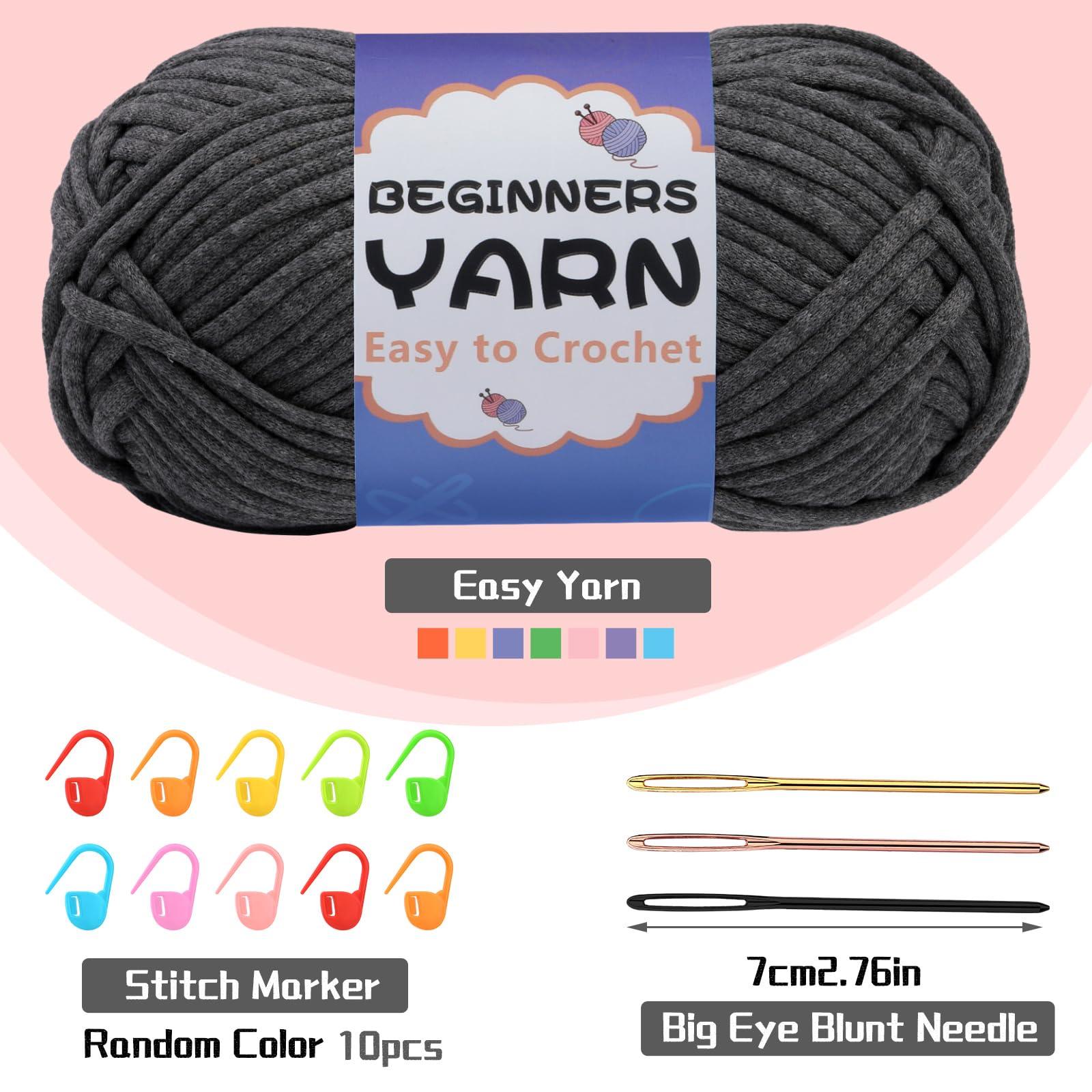 200g Cotton Easy Beginners Crochet Yarn - lokunn.com