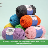 200g Cotton Easy Beginners Crochet Yarn - lokunn.com