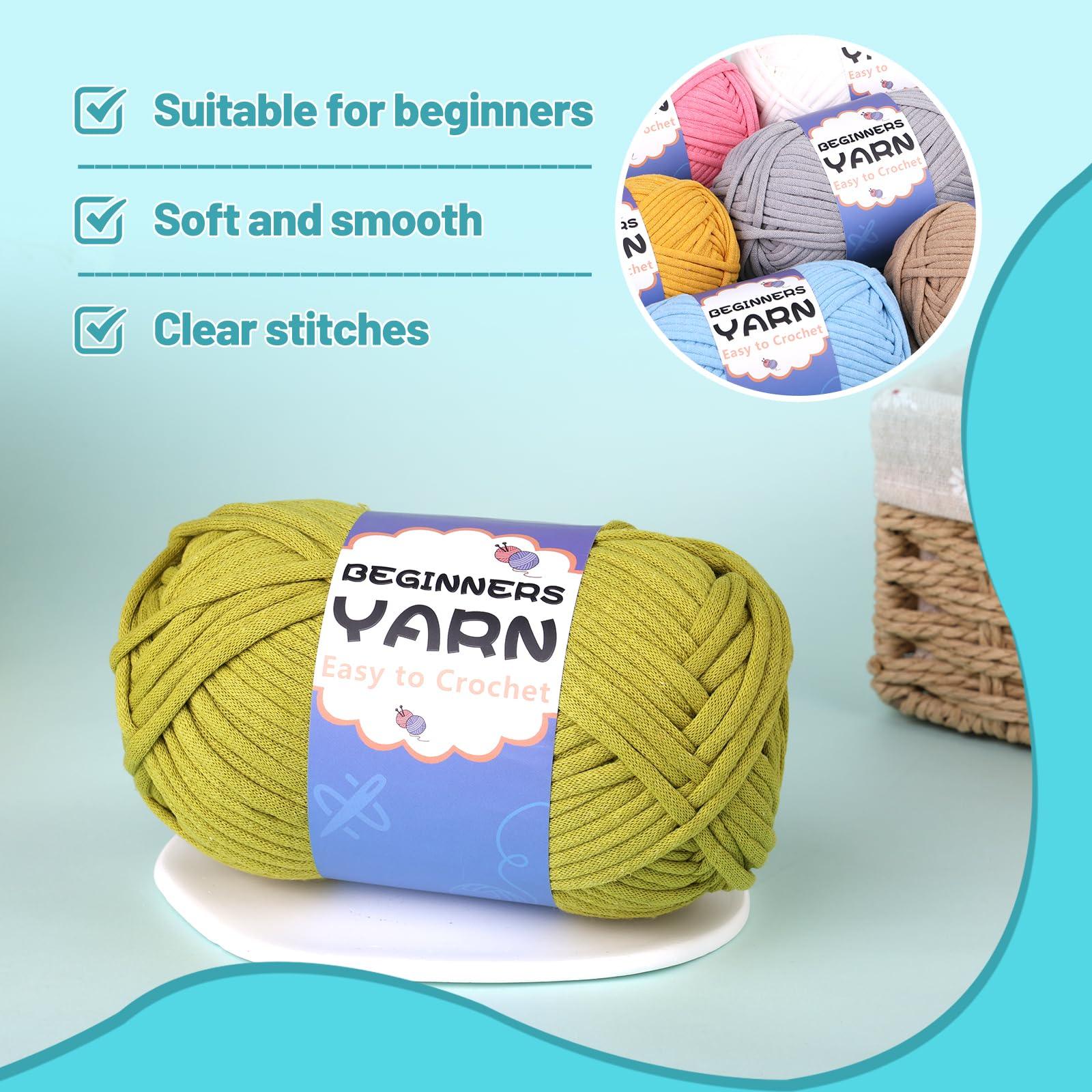 200g Cotton Easy Beginners Crochet Yarn - lokunn.com