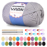 200g Cotton Easy Beginners Crochet Yarn - lokunn.com