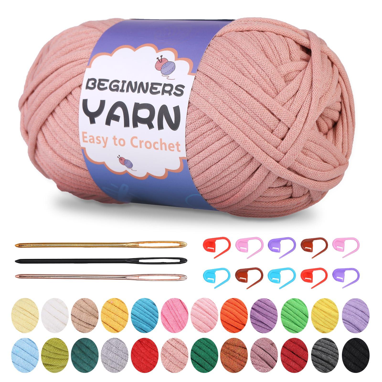 200g Cotton Easy Beginners Crochet Yarn - lokunn.com