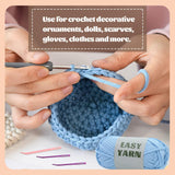 4x50g Nylon Cotton Easy Beginners Crochet Yarn - lokunn.com