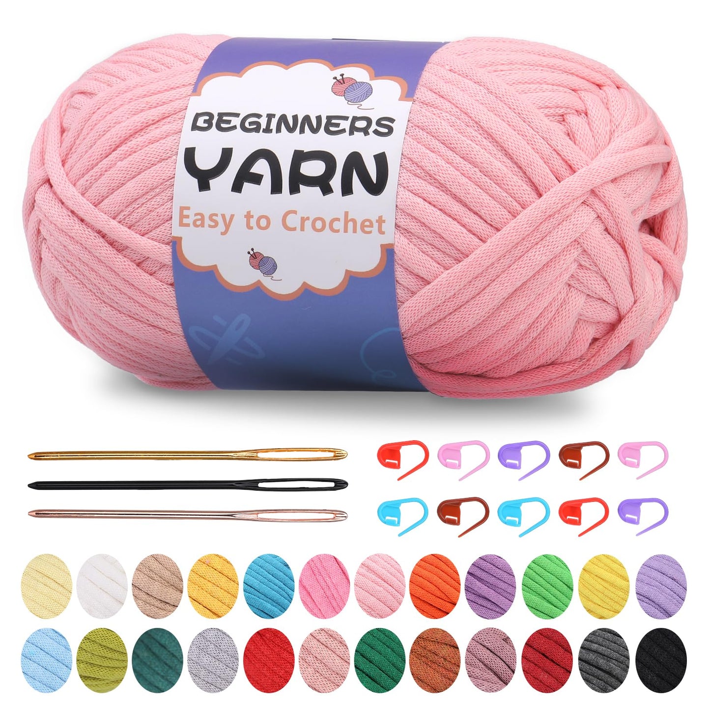 200g Cotton Easy Beginners Crochet Yarn