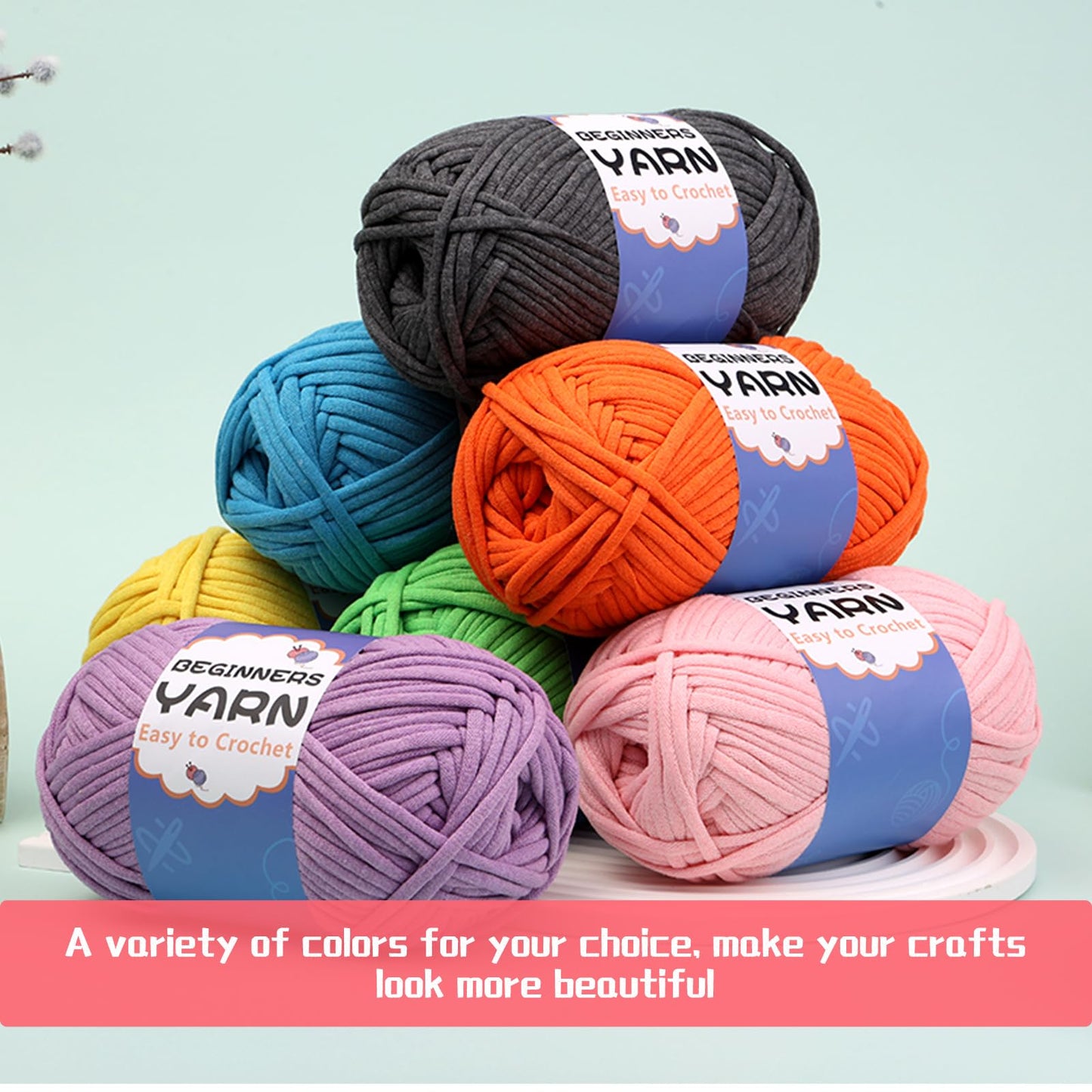 200g Cotton Easy Beginners Crochet Yarn