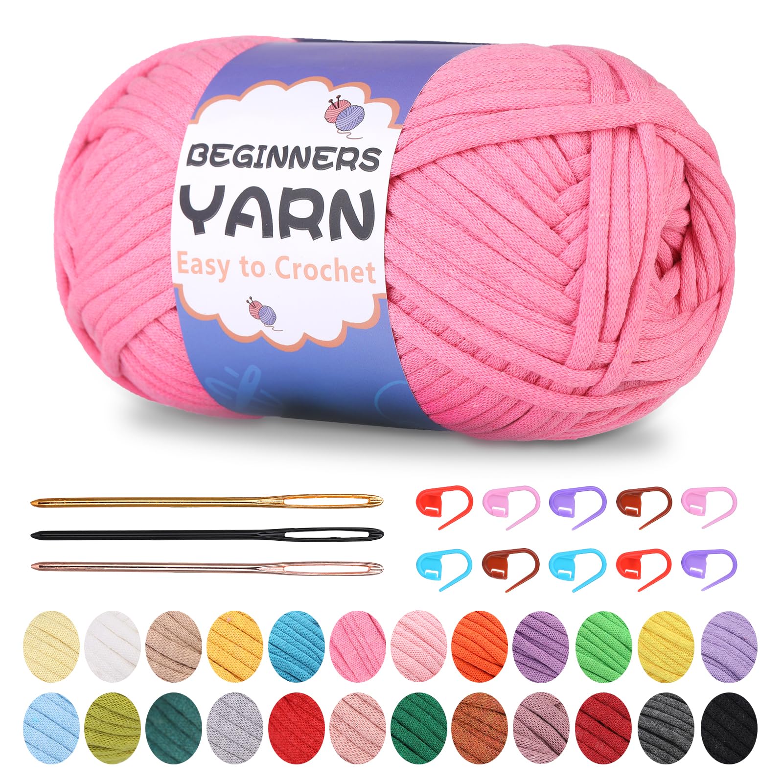 200g Cotton Easy Beginners Crochet Yarn